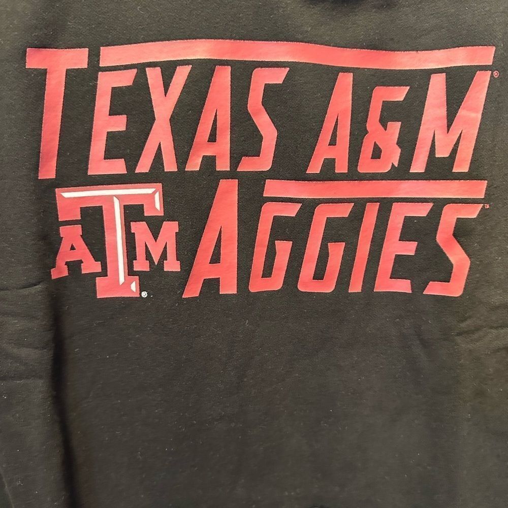 NWT Fanatics Unisex Black Graphic Hoodie Texas A&M Aggies - Size Large - Picture 3 of 8